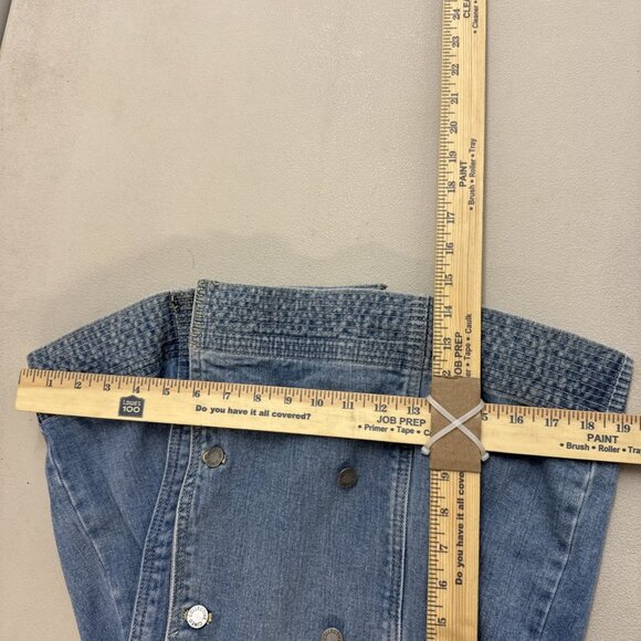 C/Meo Collective Essentials Denim Dress NWT Free People Size Women’s Medium/6 - Picture 10 of 11